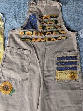 HANDMADE🌻🇺🇸 Design - One Of A Kind Overalls